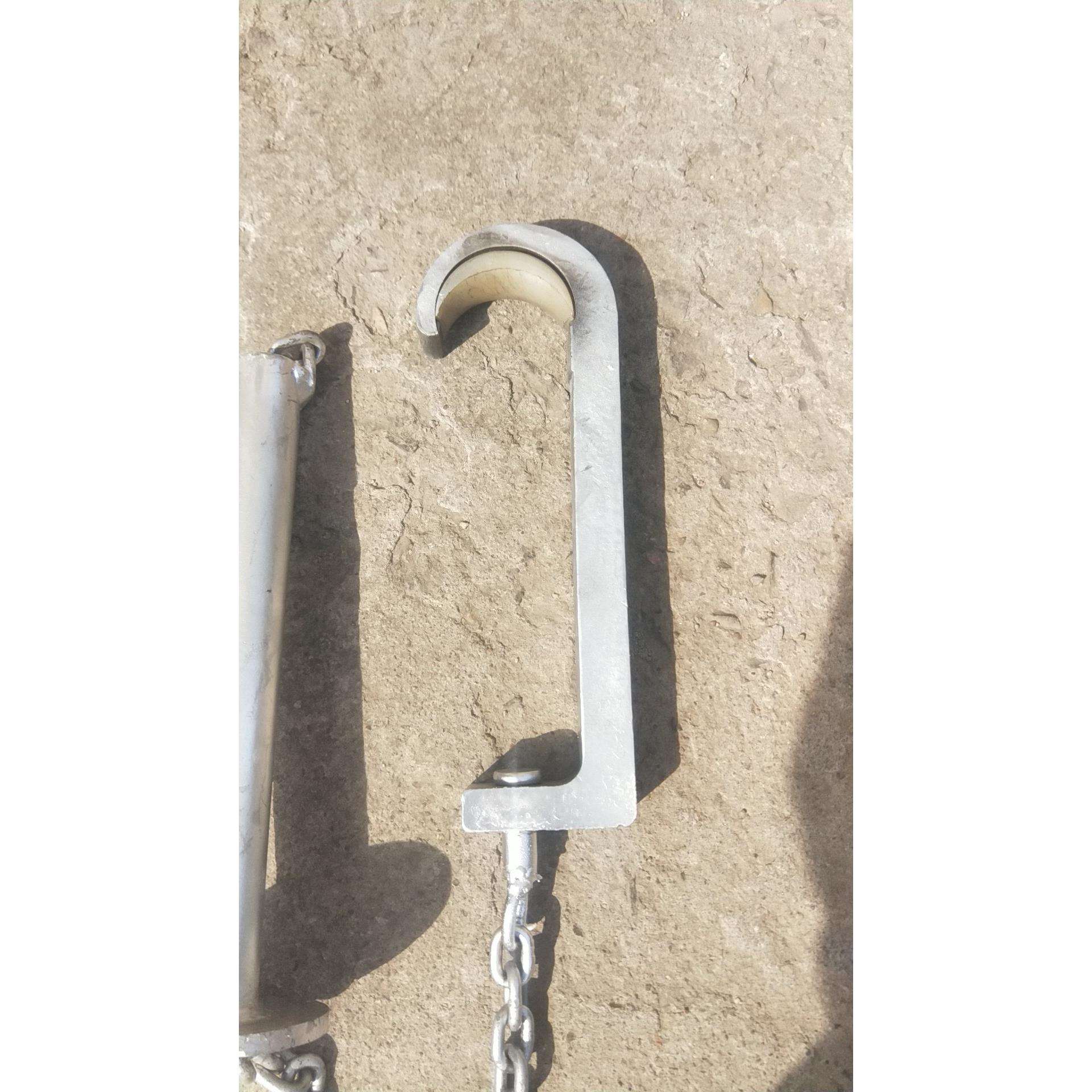 厂家供应 屠宰配件各种型号抠脚链沥血线滑架抠脚链
