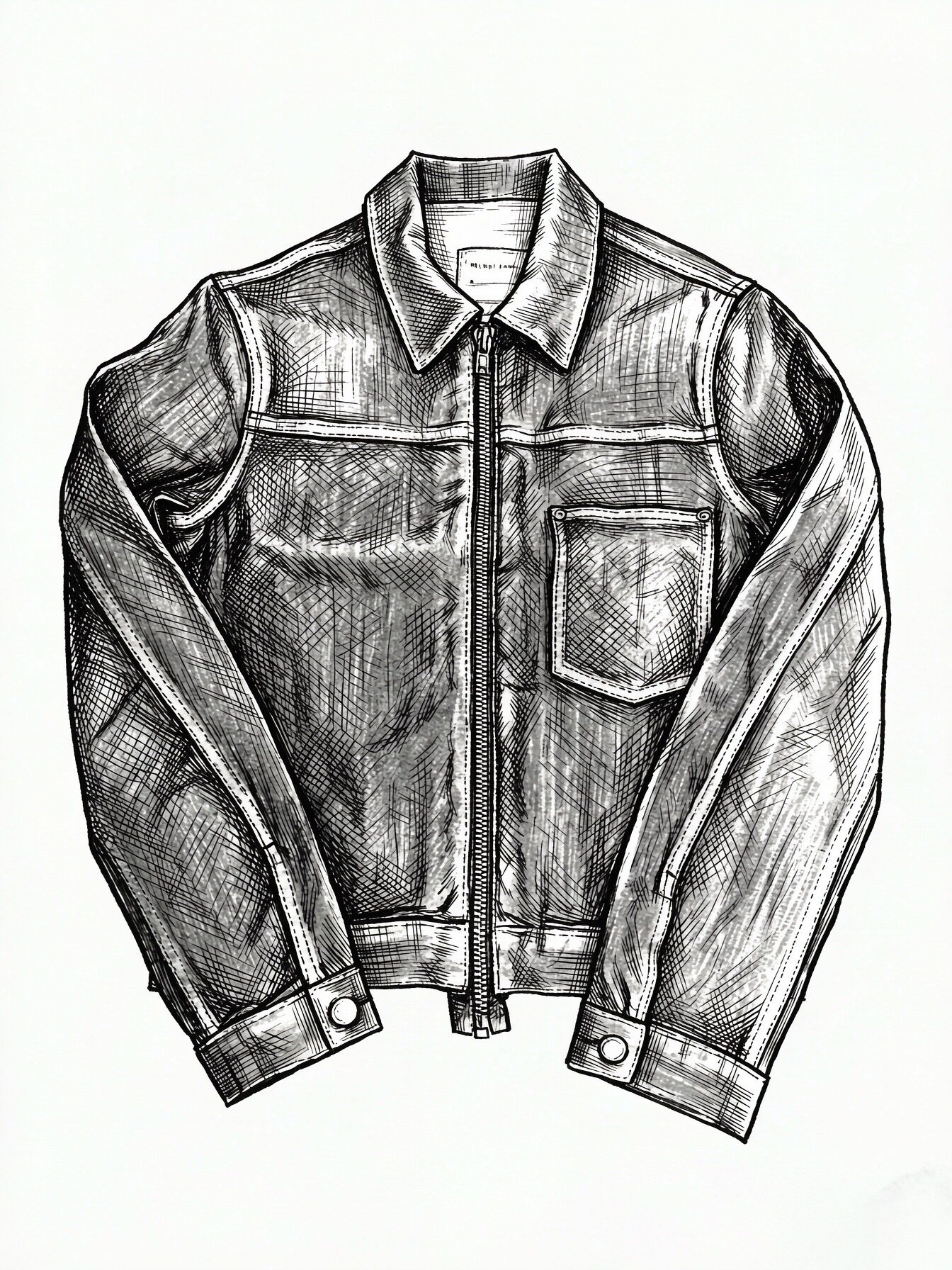 thumbnail for 【Dini】raw Jacket