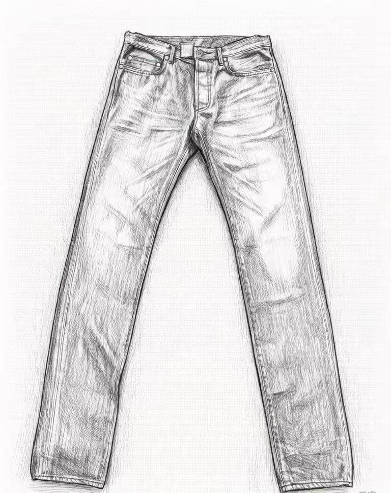 thumbnail for 【Dini】 05AW Black  Jeans