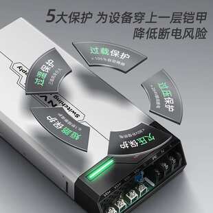 开关电源3000W-24V36V48V60VAC转DC监控电机变压器多重保护大功率