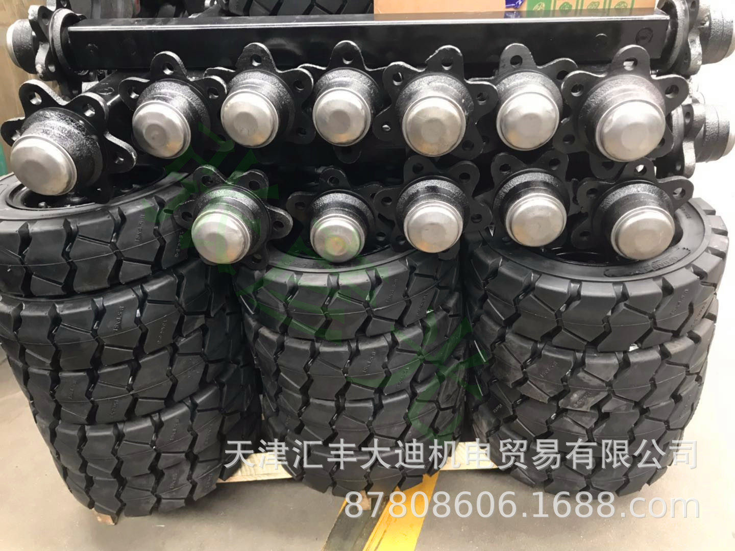 拖车设备实心轮港口/机场/隧道台车配套独轮万向架子轮800x200轮
