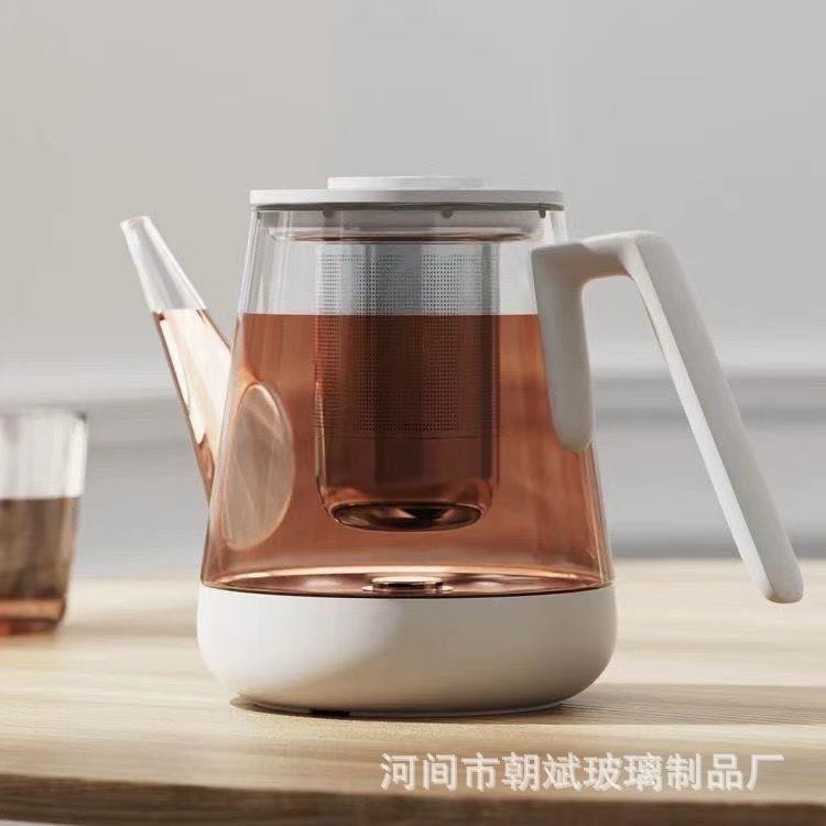 小坐T1 T2觅壶玻璃煮茶器底部上水全自动电热水壶烧水壶家用泡茶
