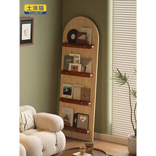 壁挂式乙烯基展示架地板站立杂志架报纸展示架休息室小说漫画组织