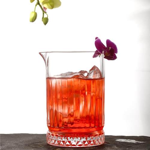 BARSOUL国际厚重版防热防冻结实版650ml一体成型调酒搅拌杯