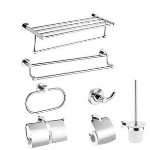 酒店工程 浴巾架浴室毛巾架卫生间套装浴巾架厕所五金挂件置物架