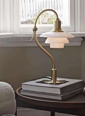 丹麦ph3/2台灯 卧室床头柜复古氛围书房装饰台灯质享家创意台灯