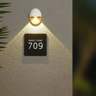 防水led壁灯酒店门牌灯北欧现代简约过道灯创意阳台外墙灯阳台灯