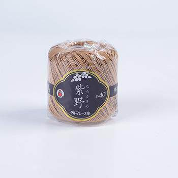 DARUMA #072340 横田蕾丝线#40 紫野 纯色 进口钩编蕾丝线