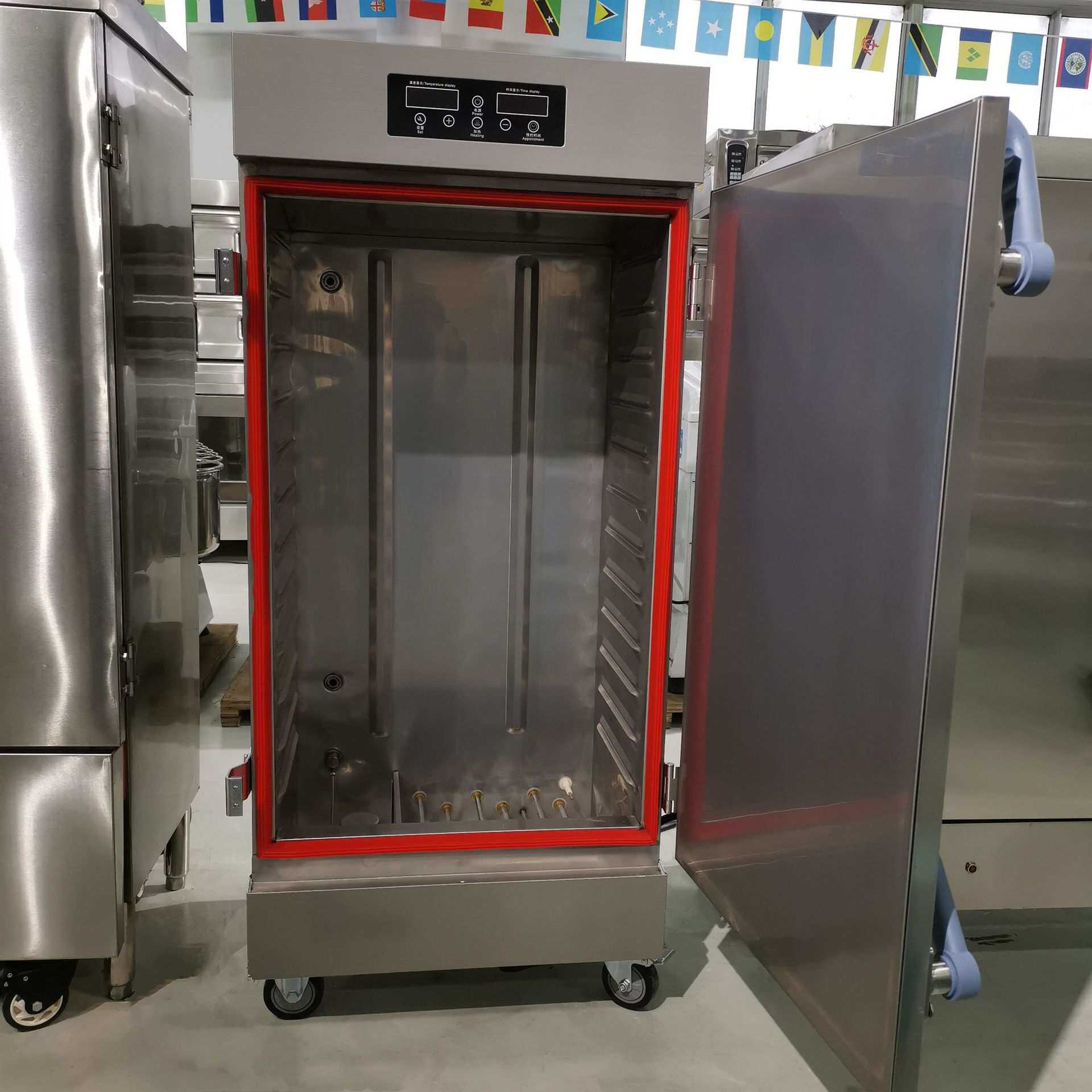 全自动电汽两用蒸饭柜 微电脑控制面板 多功能不锈钢智能蒸饭柜