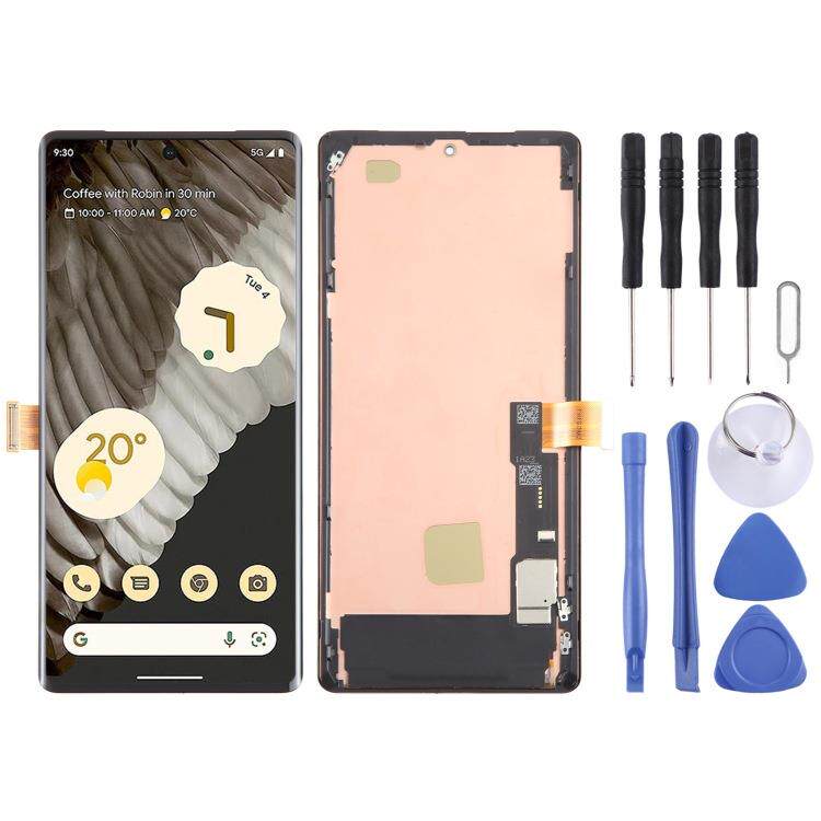适用for Google Pixel 7 Pro GP4BC GE2AE OLED液晶屏幕总成带框