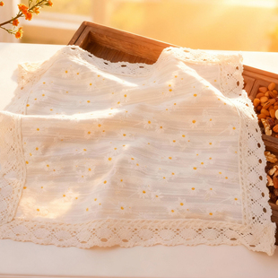 茶具防尘盖布茶盘盖巾纯棉布艺ins风果盘盖布日系印花小盖巾桌布