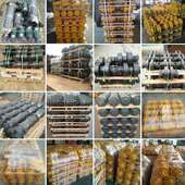 挖掘机底盘四轮一带小松PC1250支重轮引导轮驱动齿链条拖轮挖斗齿