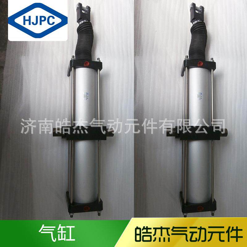 气缸标准气缸行程可调缓冲气缸铝合金导杆气液增压缸