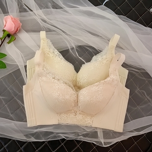 香蜜闺秀调整无钢圈25112069A B健康棉聚小胸拢舒适文胸