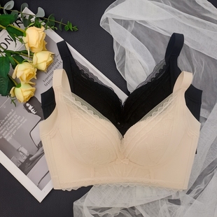 香蜜闺秀25312025健康棉上托提拉聚拢收副乳舒适内衣中厚调整文胸