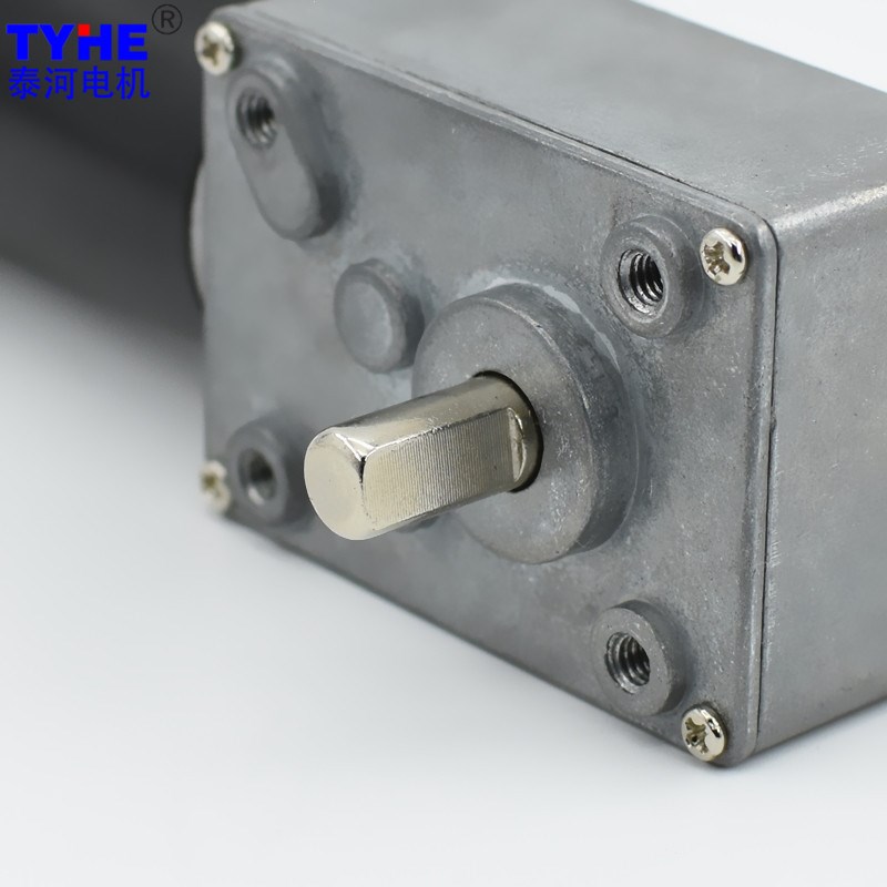 634JSX微型调速电机WGM58直流蜗轮蜗杆减速马达机器人电机12V24V