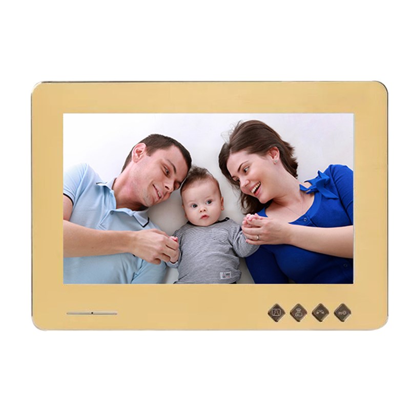 楼宇可视对讲门禁系统门铃家用单元门室内机视频通讯智能壁挂式