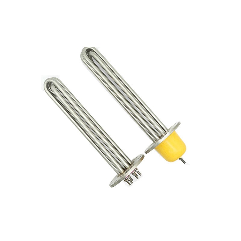 供应法兰电热管  不锈钢加热管6KW/9KW/12KW  模温机电热管