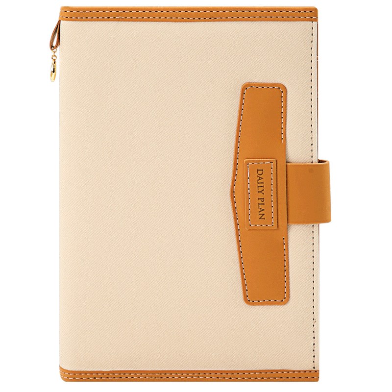 2026高档复古软皮1天1页日程本笔记本记事本手账本工作学习计划本