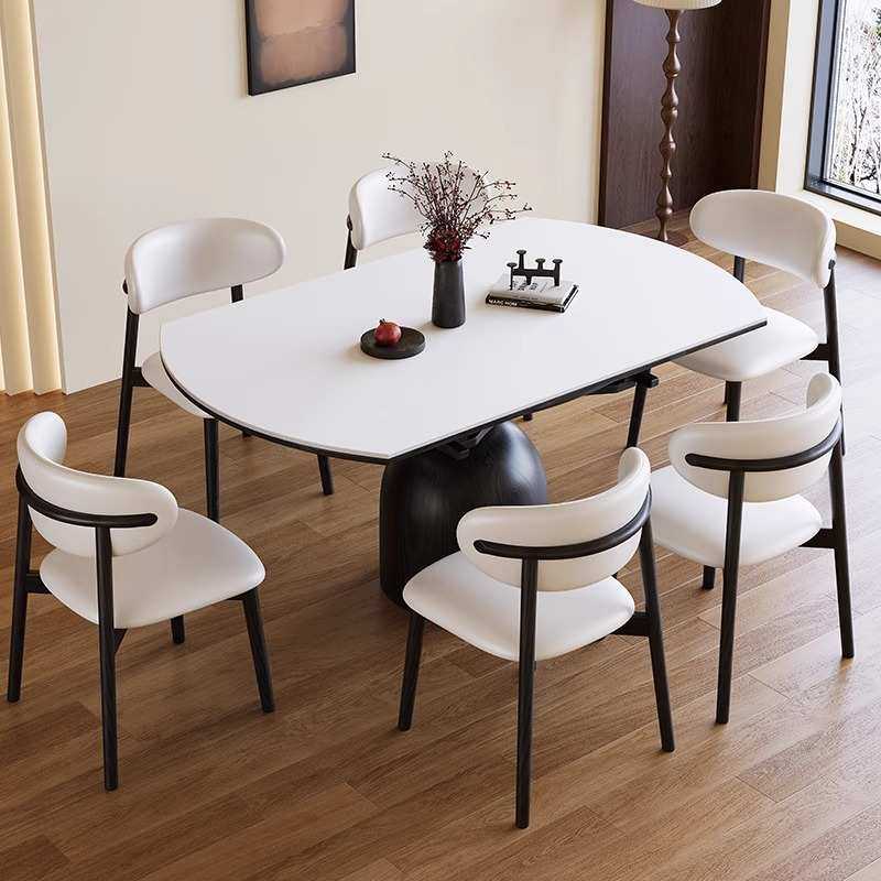 中古风可伸缩餐桌法式复古实木岩板餐厅小户型圆形方形两用餐桌,农机/农具/农膜,其它农用工具,淘宝优惠券,粉丝福利购,淘宝优惠卷