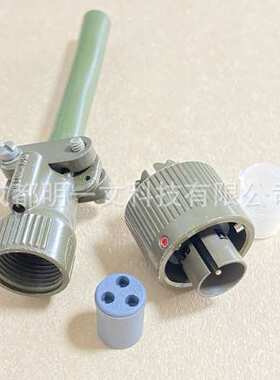 /ITT Cannon/连接器CA3106E10SL-3PB/银 导线安装::自由悬挂::/全