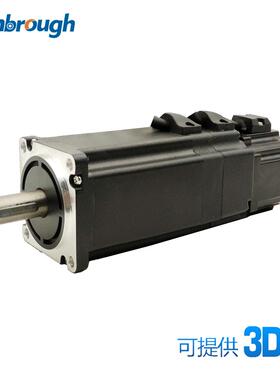 60刹车无刷电机DC48V400W3000RPM机身长140轴径14