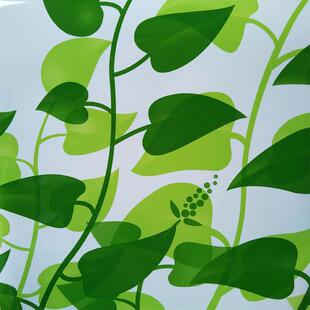 腰线晶钢门贴膜橱柜门贴膜装饰玻璃PVC贴膜晶钢门材料