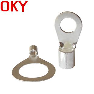 冷压裸端头OT50-6电缆电线螺丝连接器铜接线鼻子OT50-8接线端子