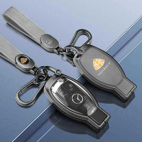 适用奔驰GLA200钥匙套glk300扣b200/a220/AMG/SL400/G级R级壳GLC