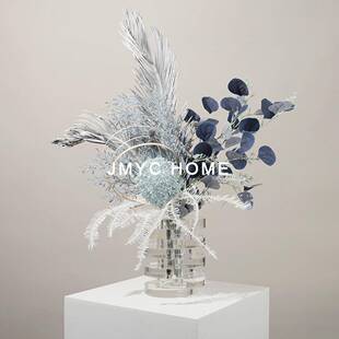 现代简约轻奢花瓶摆件卧室样板间书房插花器艺术摆设家居软装饰品