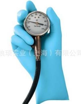 金佰利劲卫G10蓝色丁腈防滑无粉耐用性手套100只/盒10盒/箱