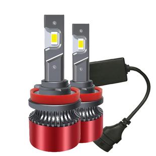 汽车led大灯解码聚光h7车灯改装h4远近光4300k6000k3000K大功率