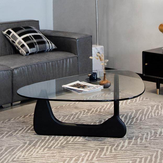 设计师野口勇轻奢客厅玻璃茶几小户型家用创意茶几高级感沙发边几,农用物资,其他肥料,淘宝优惠券,粉丝福利购,淘宝优惠卷