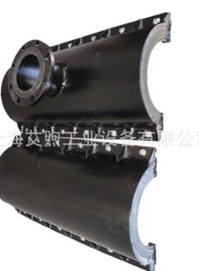 PE管马鞍三通带法兰加长型抱箍变径转换支管分流三通鞍形异径三通