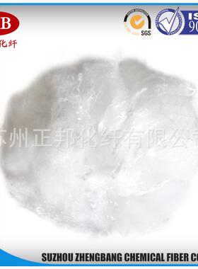 热风棉专用大化白色2D*51MM涤纶短纤维,亲水无荧光