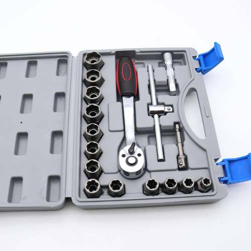 螺母高款取出器反牙套筒滑牙套筒螺丝损坏螺帽取出器丝锥扳手