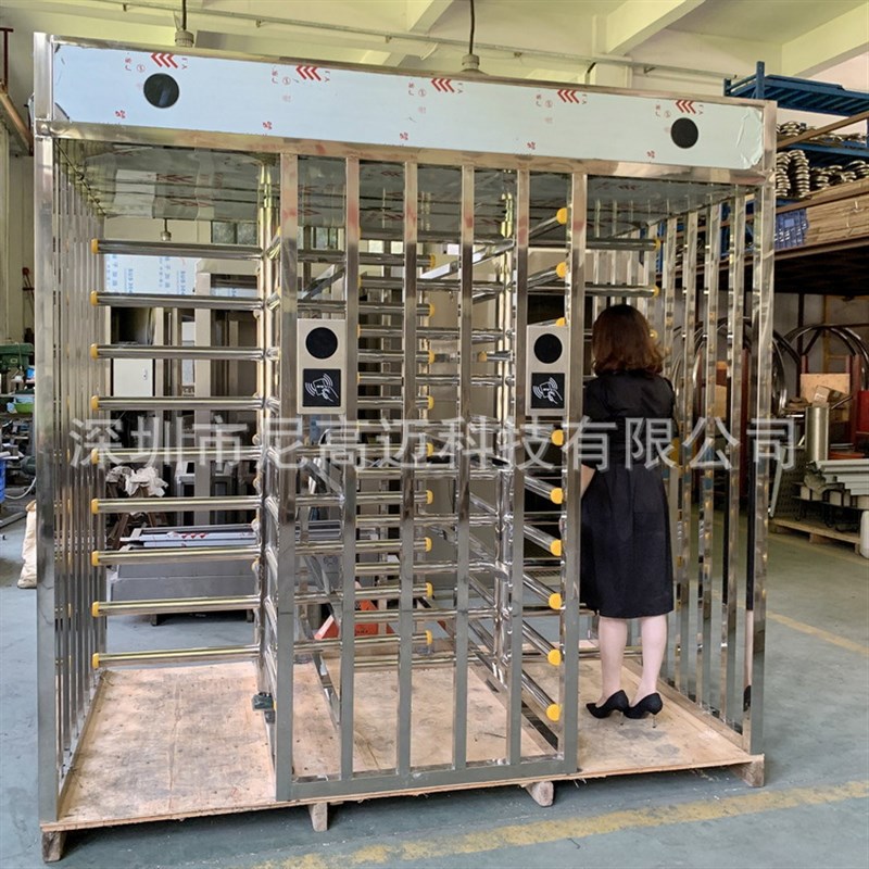 全高单门三辊转闸不锈钢喷涂烤漆电镀各种颜色的旋转闸工地通道门