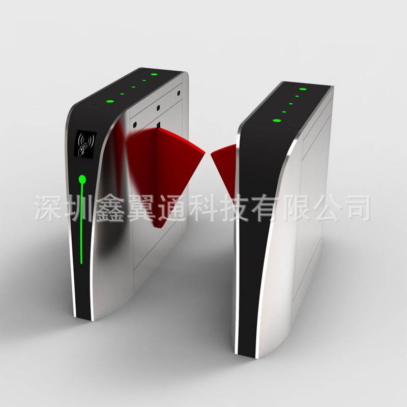刷卡翼闸自助餐厅吞卡闸机人脸识别消费速通门ESD静电测试门禁