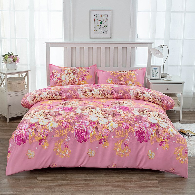 厂家直销被套床单四件套床上用品亲肤透气学生宿舍单人三件套