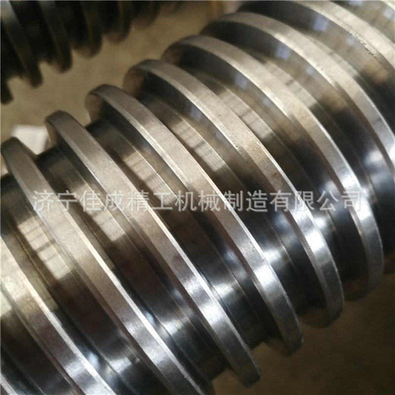 厂家四级丝杆加工精密梯形丝杆大型t形螺纹正反牙调节传动轴