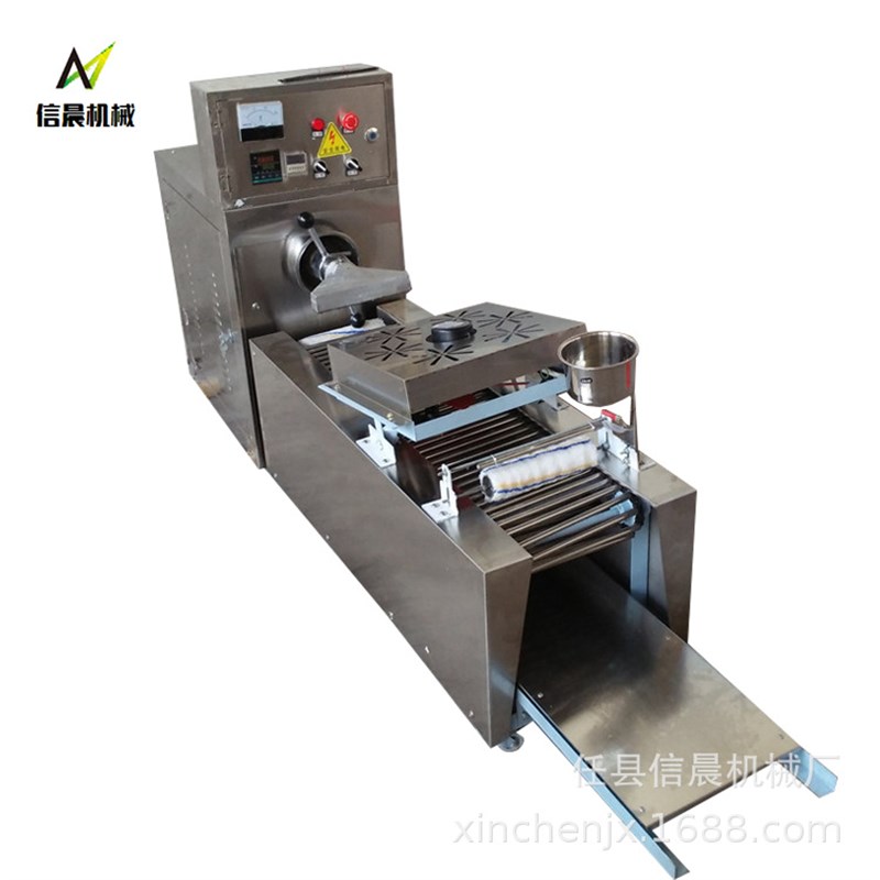 凉皮机全自动商用仿手工河粉机擀切面皮米皮机碗托机拉皮果蔬凉皮