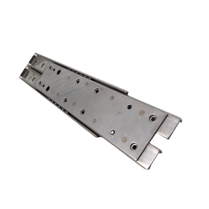 IDB26重载型双排二节式304不锈钢工业滑轨设备仪器导轨SSRRH36