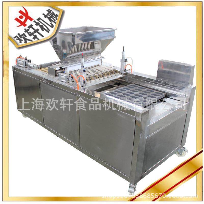 创业蛋糕线小型蛋糕机糕点设备蛋糕注糊机小型创业机器