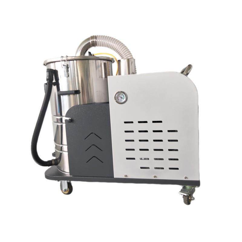 齿轮加工车间用大功率工业吸尘器30L潮湿固态物质干湿两用除尘器
