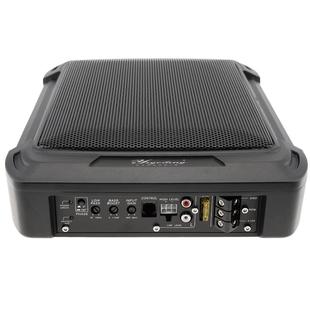 直销超薄低音炮汽车10寸座位下纯低音喇叭12V功放线控7*13