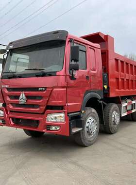 SINOTRUCK豪沃12轮后翻斗自卸车出口渣土运输自卸车矿用自卸车