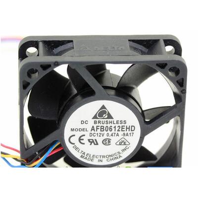 台达AFB0612EHD60206cm12V0.47A双滚珠PWM调速测速散热风扇