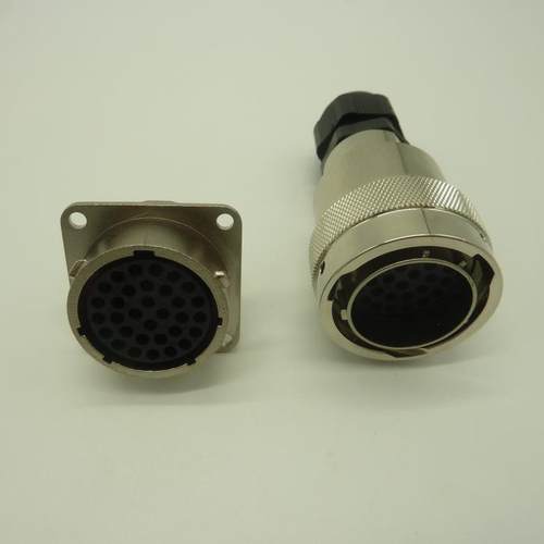 PT06E-18-32P卡口防水连接器配套PT02E-18-32S航空插头32P接头