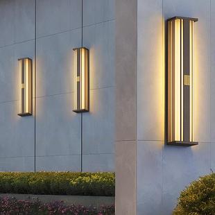 壁灯户外别墅外墙灯门厅灯入户灯新中式太阳能壁灯大门两侧壁灯