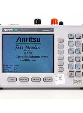 Anritsu安立S332D手持电缆天馈线分析仪S332CS300AS331ES311D